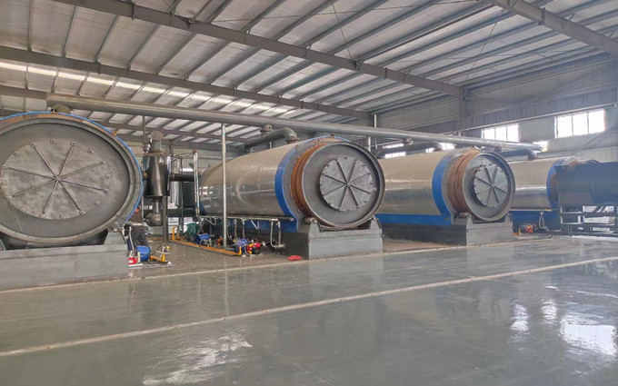 廢輪胎煉油過程中產生的多余可燃廢氣的處理辦法？