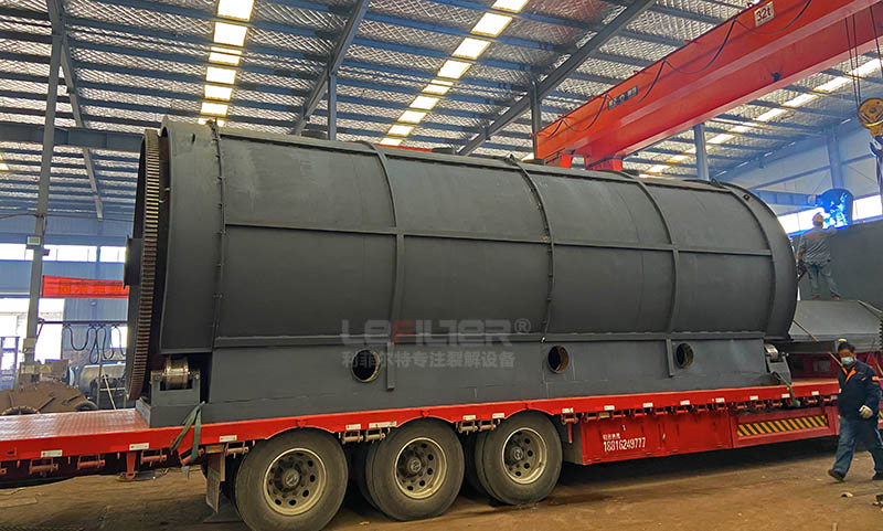 含油污泥熱解處理設備的熱解過程