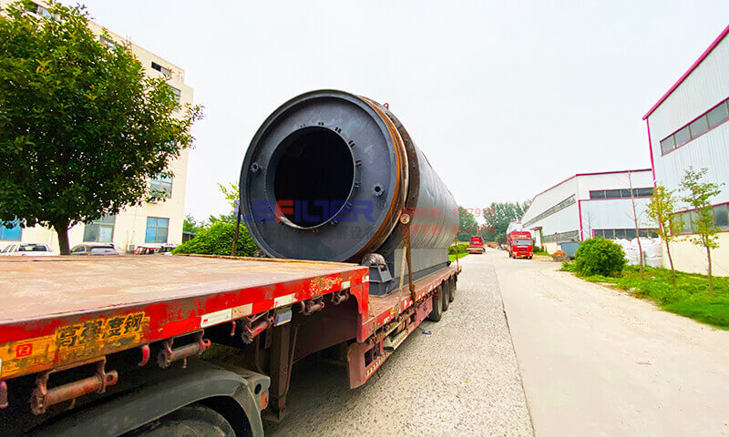 利菲爾特廢輪胎裂解設備裝車發(fā)貨 利菲爾特廢輪胎裂解設備裝車發(fā)貨