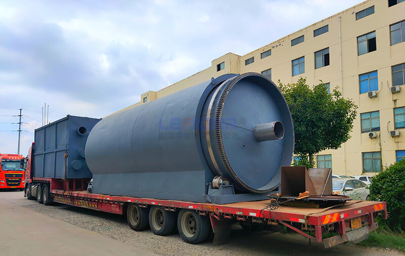 LES-2675油泥煉油設備裝車發貨 LES-2675油泥煉油設備裝車發貨