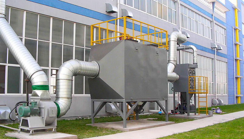 UV光氧催化設備用戶現場 UV光氧催化設備用戶現場